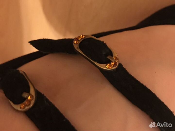 Туфли замшевые