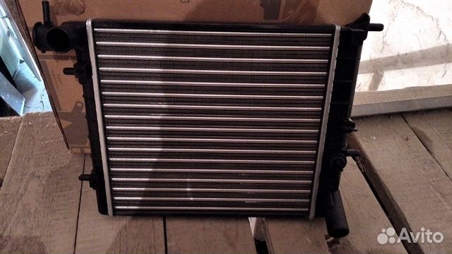 Радиатор охлаждения двигателя на Акцент МКПП