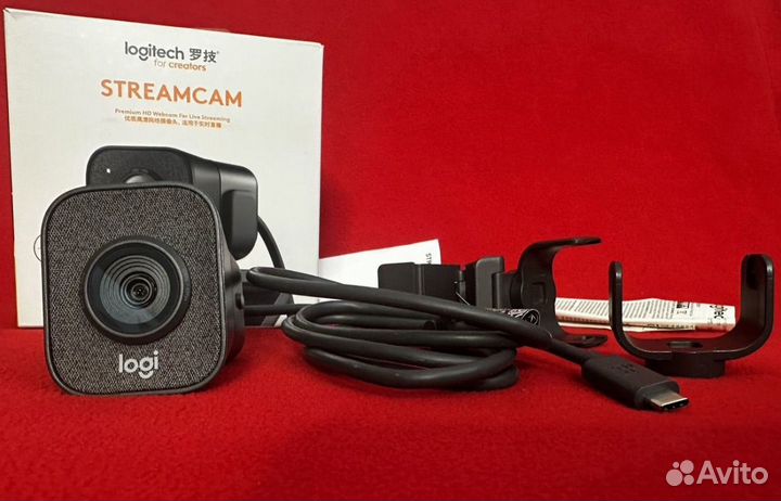 Веб-камера logitech streamcam