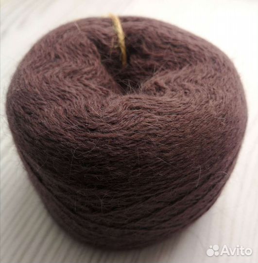 Пряжа из пуха норки (ангора)