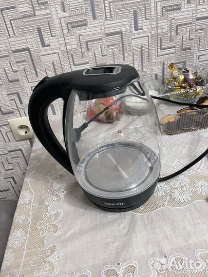 Чайник электрический scarlett бу