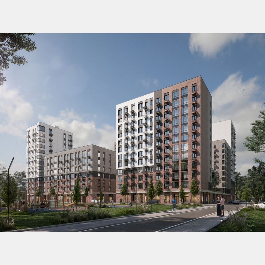 1-к. квартира, 33,7 м², 10/17 эт.