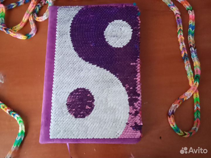 Блокнот со стразами