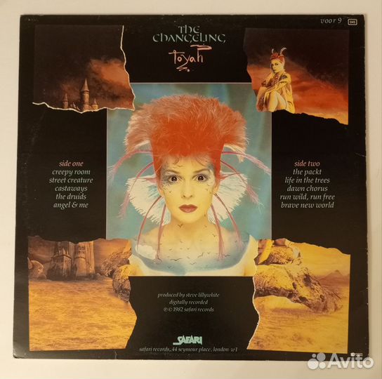 LP Toyah –The Changeling / Safari - voor 9 UK 1982