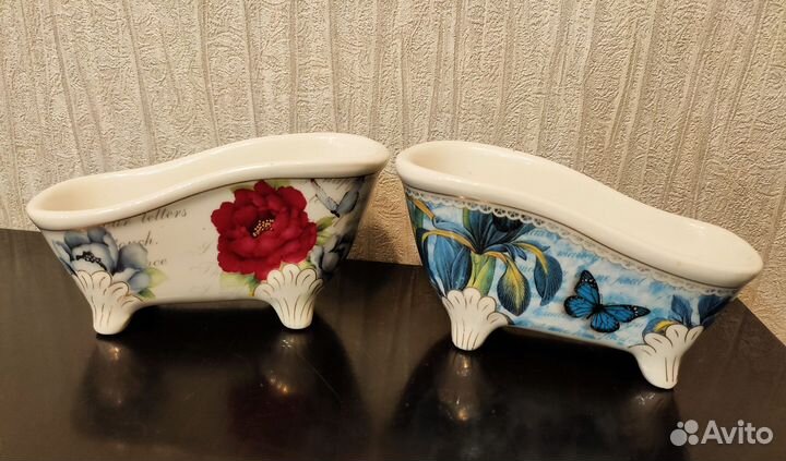 Подставка под губку, мыло керамика