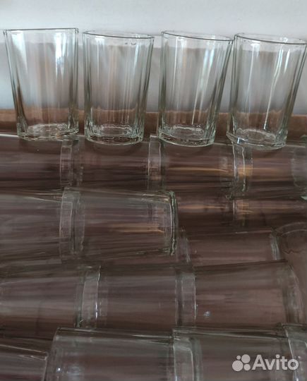 Граненые стаканы и рюмки СССР