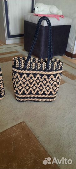 Сумки в технике макраме