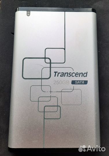 Внешний HDD диск Transcend StoreJet 250 GB SATA