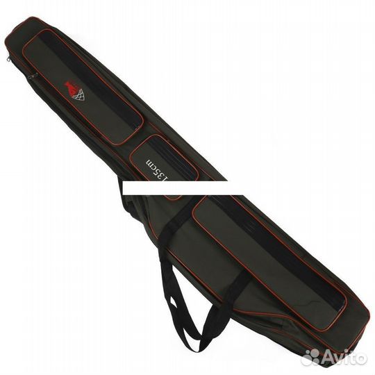 Чехол для удилищ (skyfish) 135 см. 2 карман, зелен