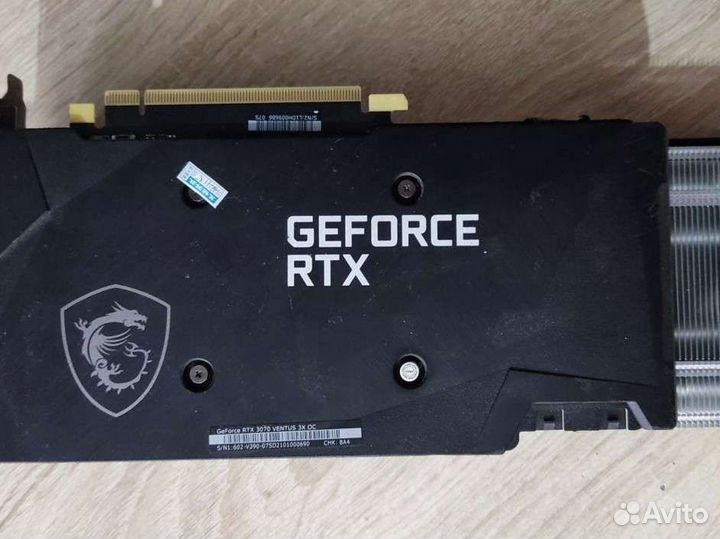 RTX 3070 MSI Ventus 3X