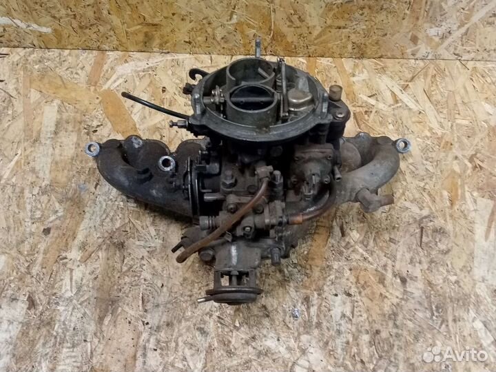 Карбюратор с коллектором в сборе Газель