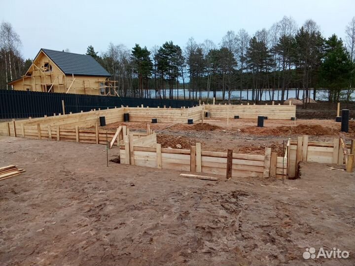 Бетонные фундаменты