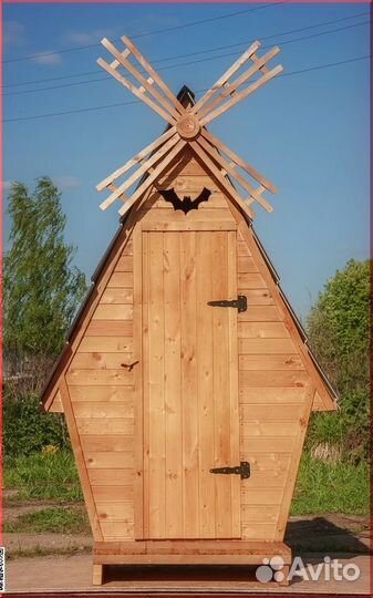 Дачный туалет с установкой KEY674