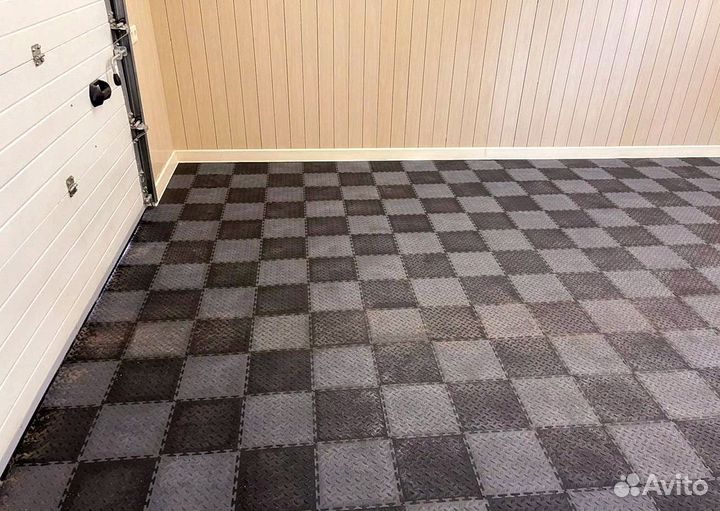 Модульные полы для гаража