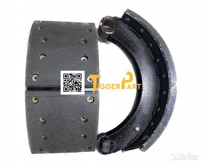 Колодка тормозная 410x160 сталь MAN 81.50201-6190