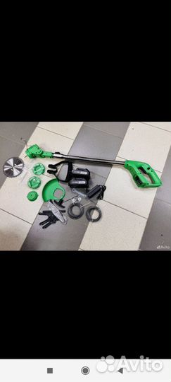 Набор триммер и пила аккумуляторные