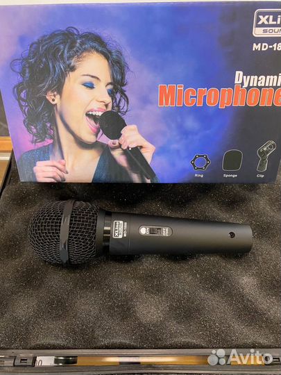 Xline MD-1800 микрофон динамический с кнопкой