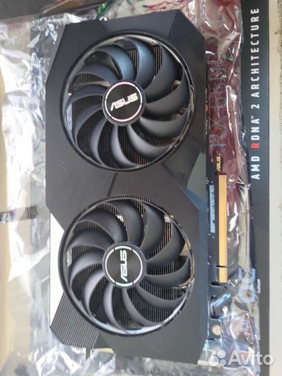 Видеокарта Asus AMD Radeon RX 6600 XT Dual