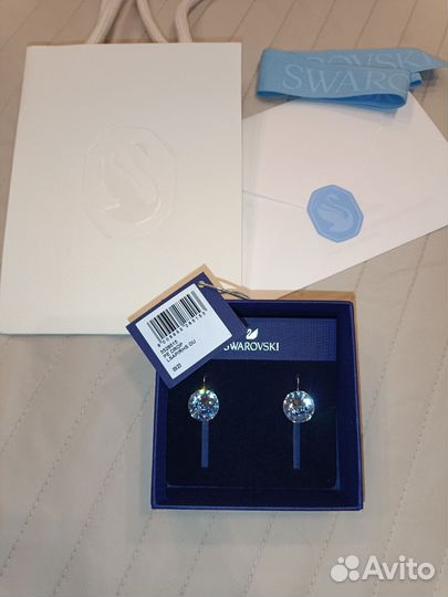 Серьги Swarovski Bella Blue
