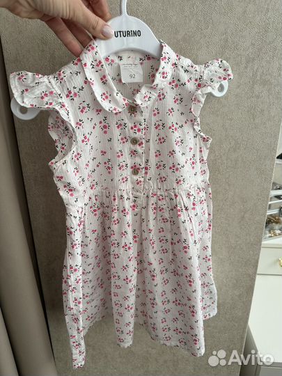 Платье на девочку 92
