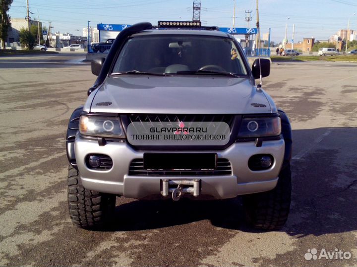 Расширители колесных арок Русская Артель для Mitsubishi Pajero Sport 1997-2008 (шагрень)