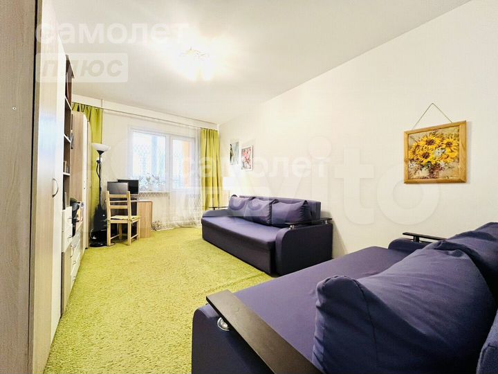 1-к. квартира, 48 м², 6/17 эт.