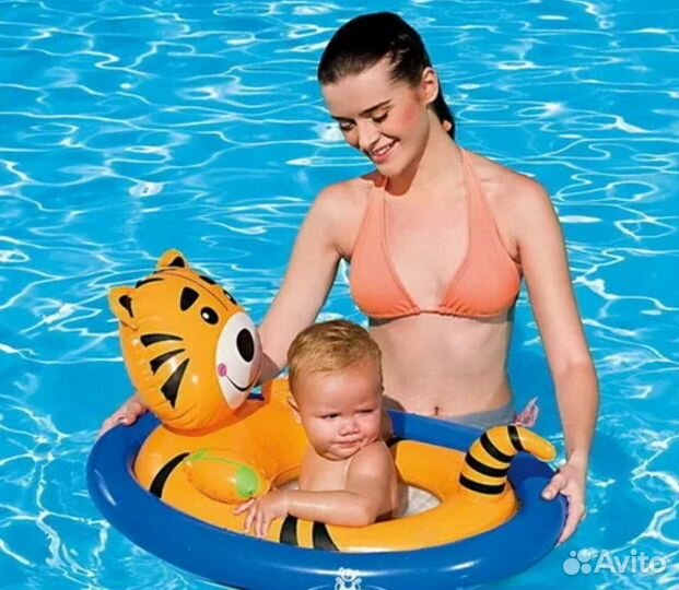 Круг с сиденьем 3-6 лет новый