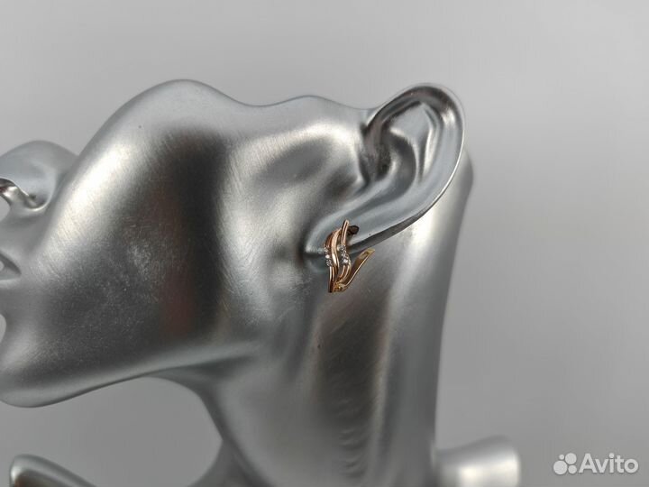 Золотые Серьги 585 пробы. Рассрочка
