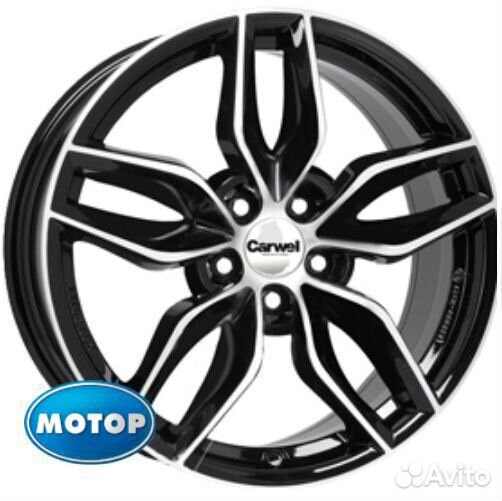 Диски литые R16 Carwel Эпсилон 117 6.5 5/114.3 D66