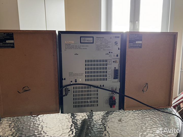 Музыкальный центр panasonic sa-vk30