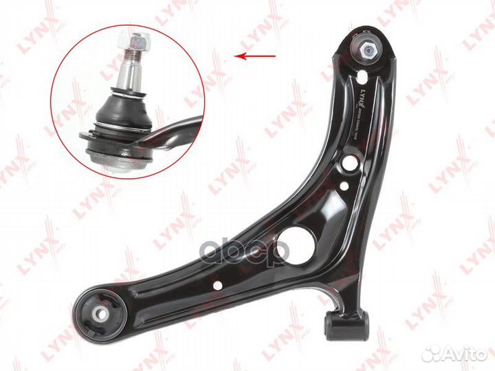 Рычаг подвески нижний перед лев C5665L lynxauto