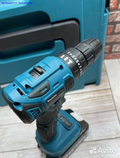 Набор Makita 2в1 Шуруповерт, гайковерт (Арт.66856)