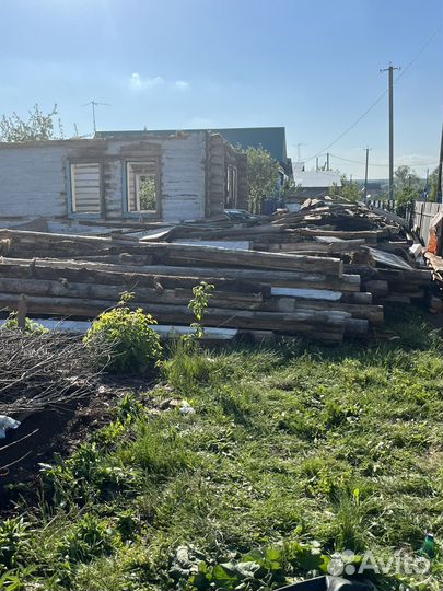 Сруб и доски на дрова самовывоз