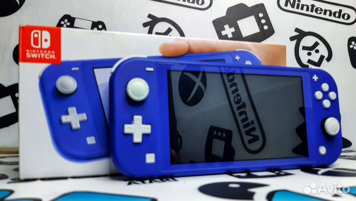 Nintendo Switch Lite Синий Б/У