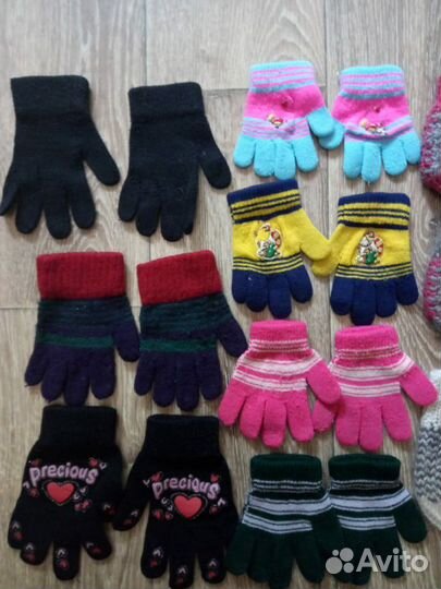 Детские пинетки и варежки от 0 месяцев