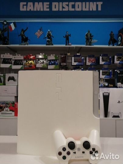 Редкая белая PS3 Slim 320GB - обменяем