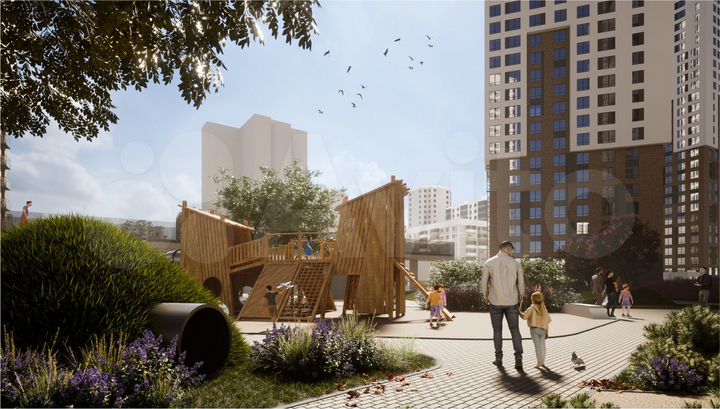 2-к. квартира, 56 м², 15/32 эт.