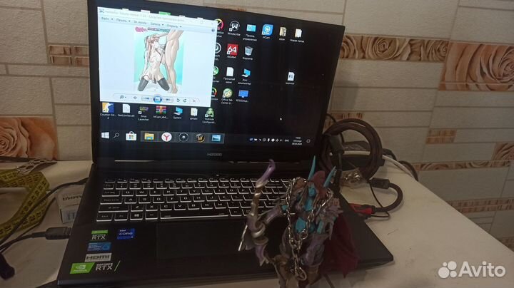 Игровой ноутбук hasee core I9/RTX3070