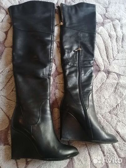 Сапоги ботфорты