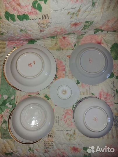 Тарелки фаянс