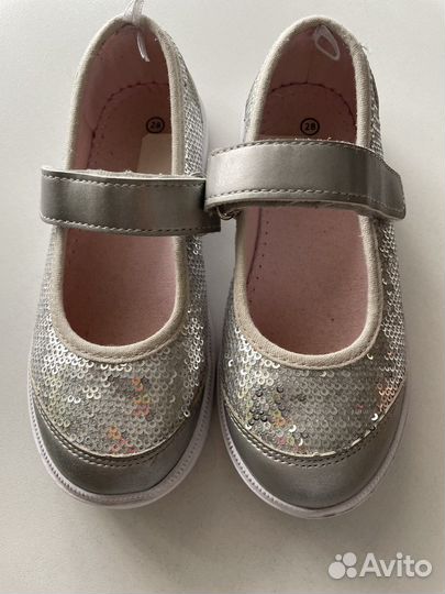 Туфли для девочки 28 размер