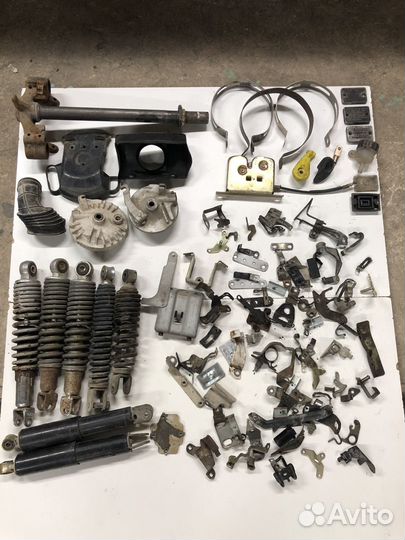 Запчасти на скутеры