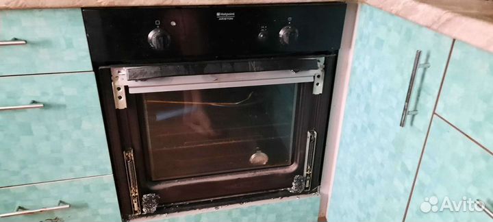 Газовый встраиваемый духовой шкаф 6060,рабочий