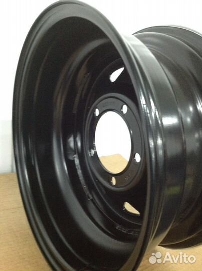 Диск ORW 15x7 5x139.7 d110 ET10 черный Нива/УАЗ