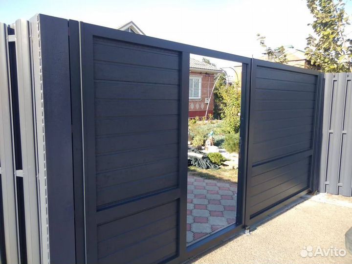 Распашные ворота 