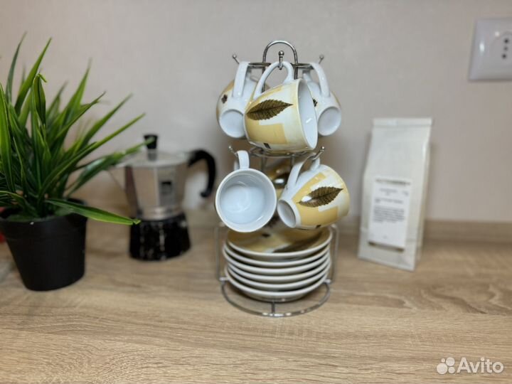 Кофейный сервиз на 6 персон
