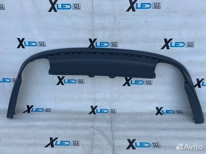 Диффузор заднего бампер Audi A8 стиль S8