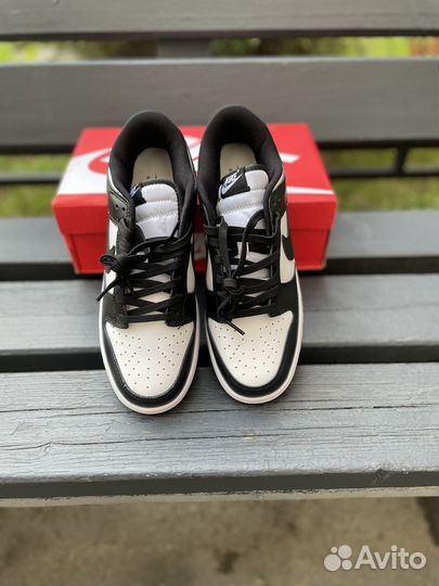 Кроссовки Nike Dunk Low Black White Оригинал