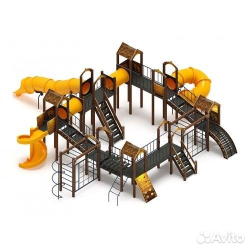 Игровой комплекс Остров детства Эко в Волгограде