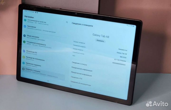 Планшет samsung galaxy tab a8 3/32гб. Симка+WF